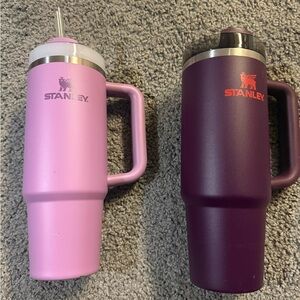 30oz Stanley; Purple and Pink